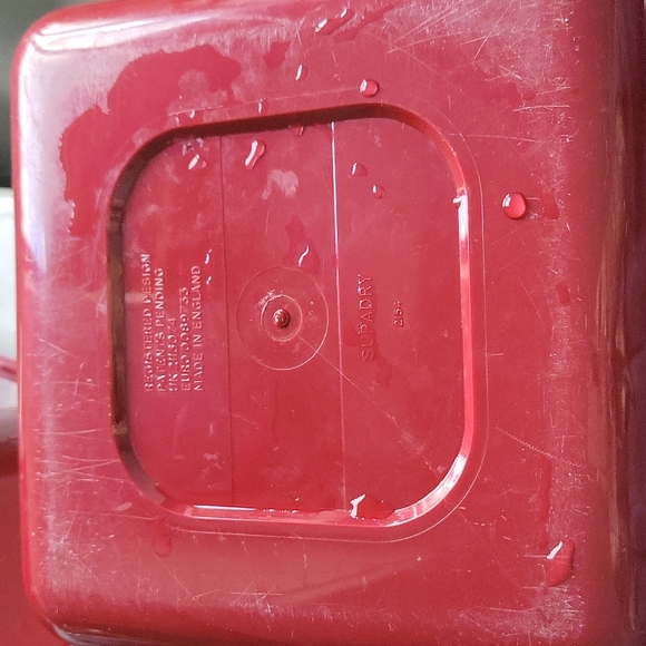 Vintage Johnnie Walker Scotch Ice Bucket Made in England Red Label Whisky - Picture 2 of 4